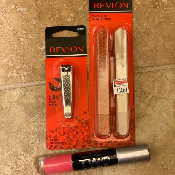 Gel Nail Color and Top Coat + Nail Clipper with File + Set of 24 emery boards - Picture 4 of 4